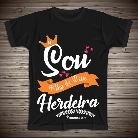 Camiseta Sou Filha de Deus