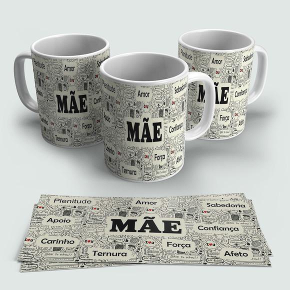 Caneca Porcelana Mãe