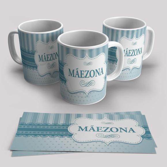 Caneca Porcelana Mãezona