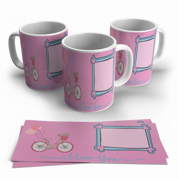 Caneca Porcelana Love You