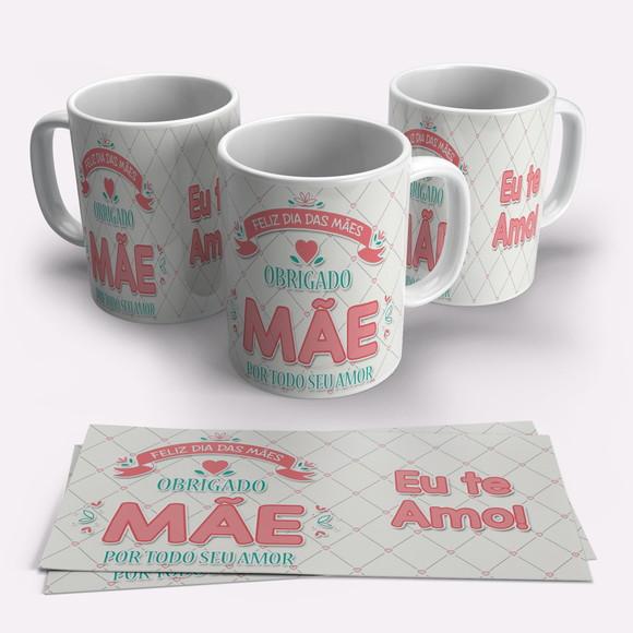 Caneca Feliz Dia das Mães