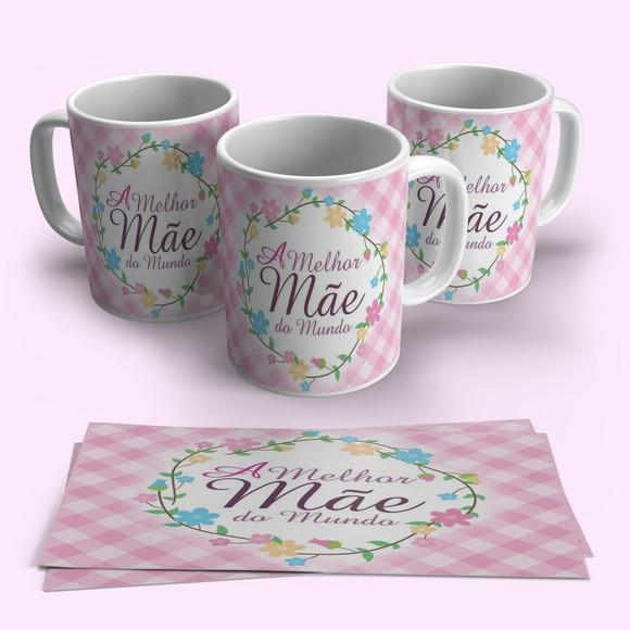 Caneca A Mellhor Mãe do Mundo