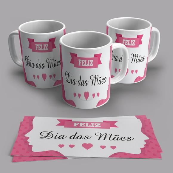 Caneca Feliz Dia das Mães