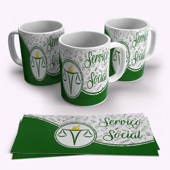 Caneca Profissão Serviço Social