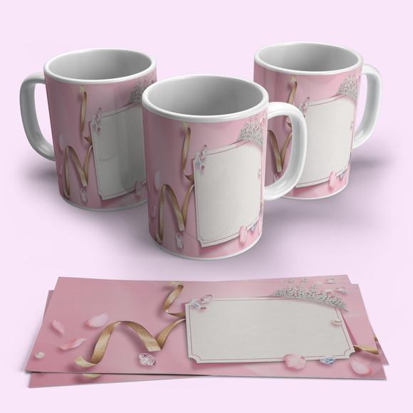 Caneca Porcelana Quinze Anos