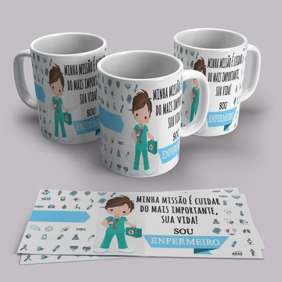 Caneca Profissão Enfermeiro