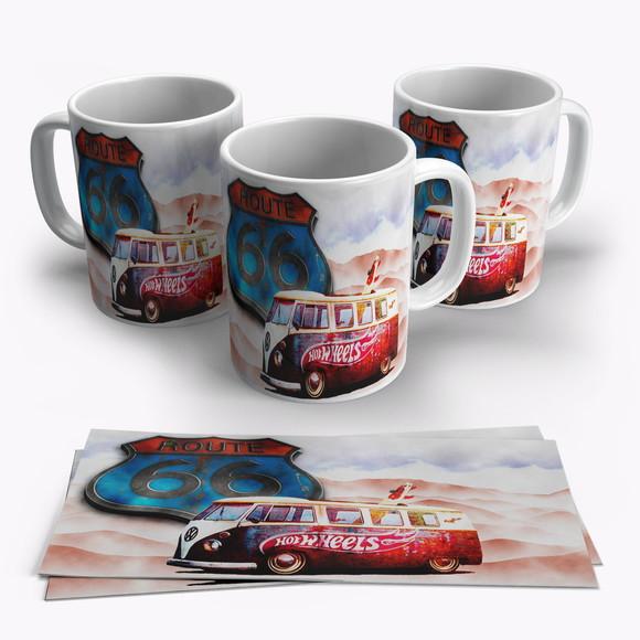 Caneca Porcelana Kombi