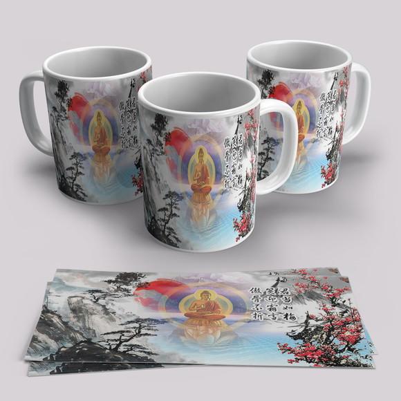 Caneca Porcelana Zen