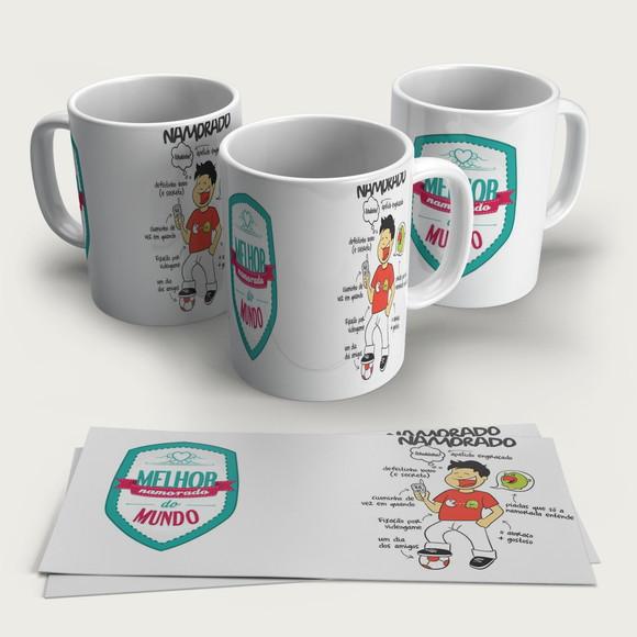 Caneca Melhor Namorado do Mundo