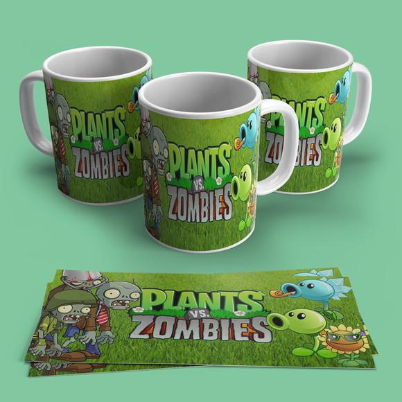 Caneca Plants Zombies