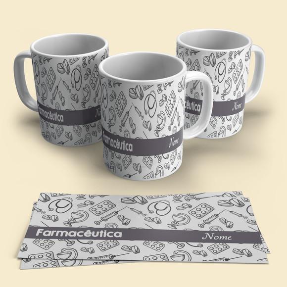 Caneca Profissão Farmaceutica