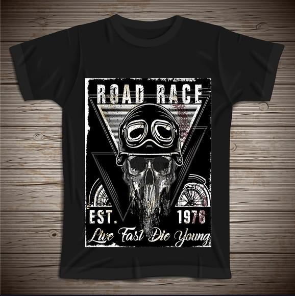 Camiseta Road Race Motociclismo