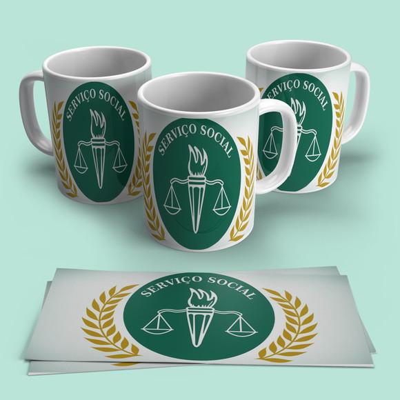 Caneca Profissão Serviço Social