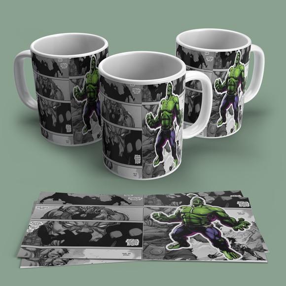Caneca Porcelana Hulk
