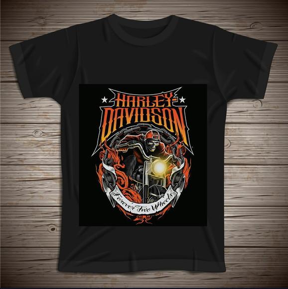 Camiseta Harley Motociclismo