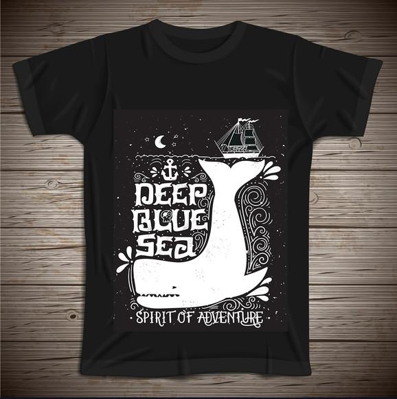 Camiseta Deep Blue Sea