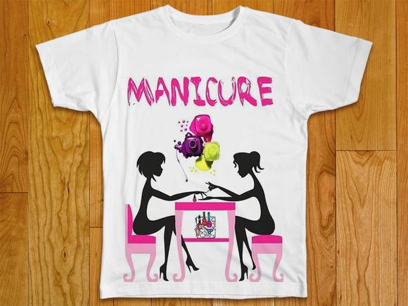 Camiseta Profissão Manicure