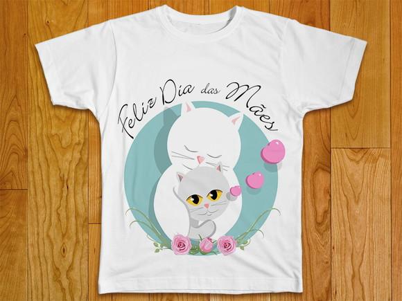 Camiseta Feliz Dia das Mães