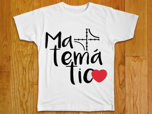 Camiseta Profissão Matemática