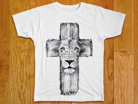 Camiseta Religiosa Leão de Judá