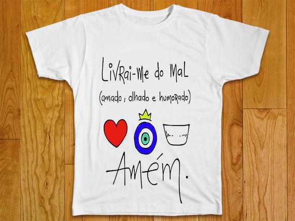 Camiseta Livrai Me do Mal