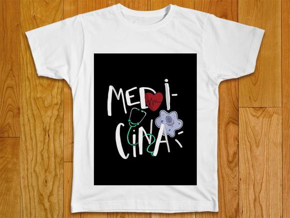 Camiseta Profissão Medicina
