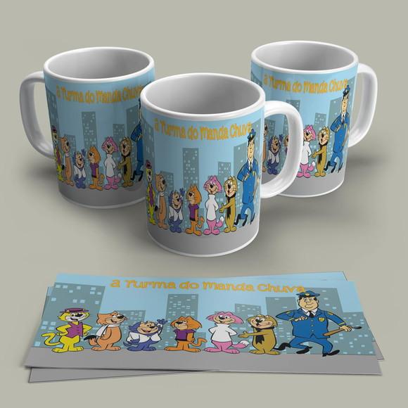 Caneca Porcelana Turma do Manda Chuva
