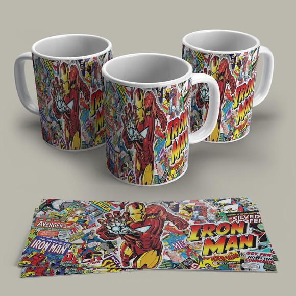 Caneca Porcelana Ironmain