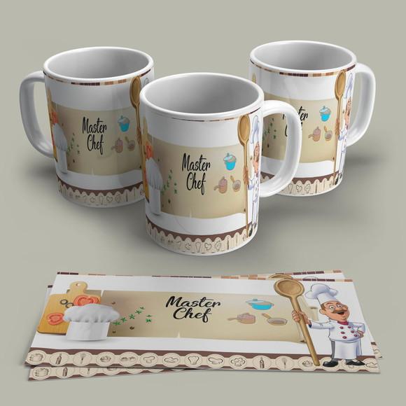 Caneca Profissão Chef de Cozinha