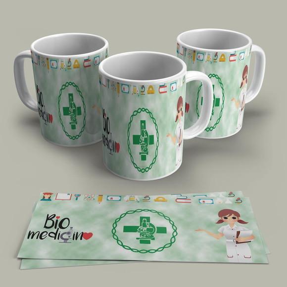 Caneca Profissão Biomedicina