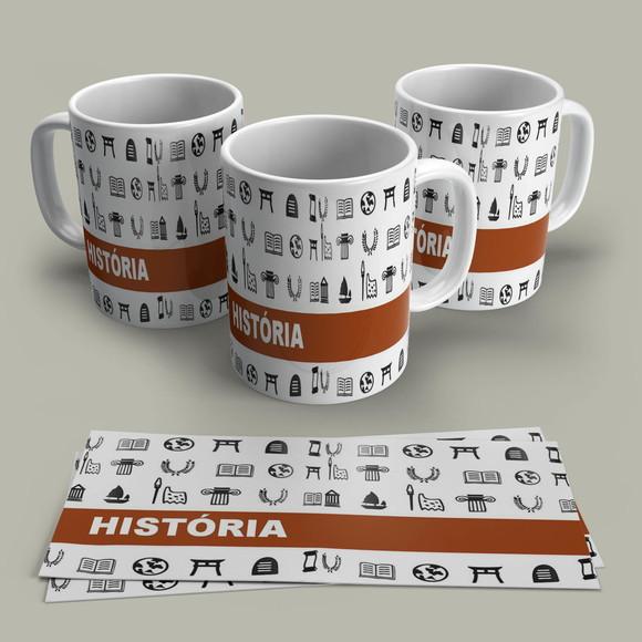 Caneca Profissão História