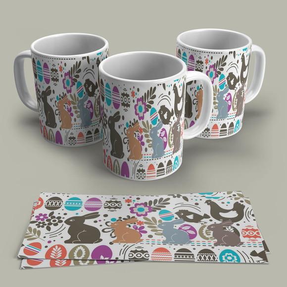 Caneca de Porcelana Páscoa