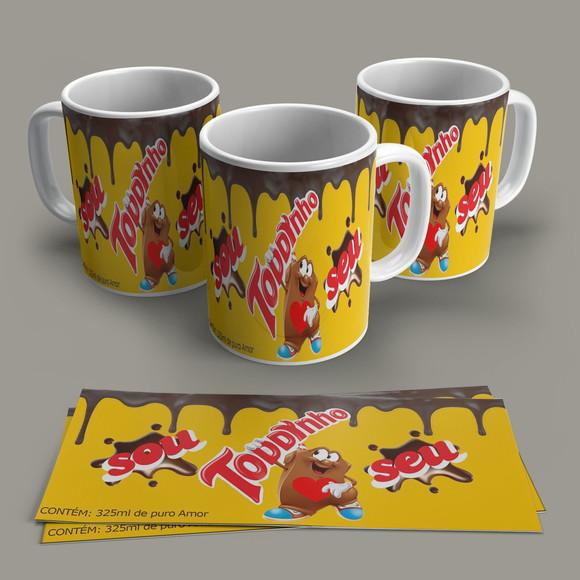 Caneca de Porcelana Sou Toddynho Seu