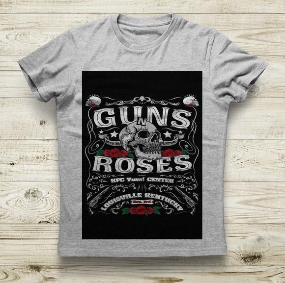 Camiseta Rock Guns N Roses
