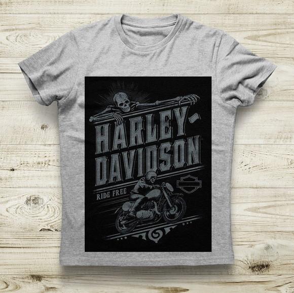 Camiseta Harley Motociclismo