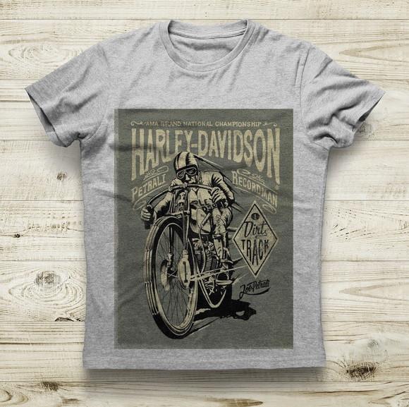 Camiseta Harley Motociclismo