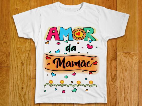 Camiseta Infantil Amor da Mamãe