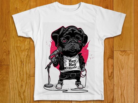 Camiseta Pug