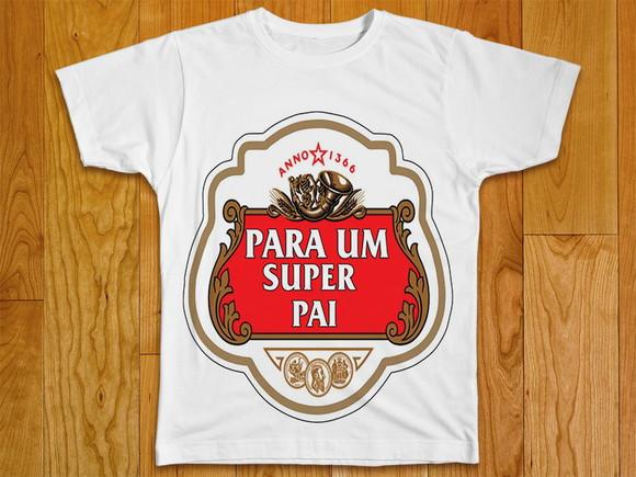 Camiseta Para Um Super Pai