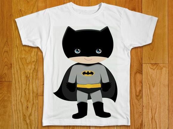 Camiseta Infantil Mascote Batman