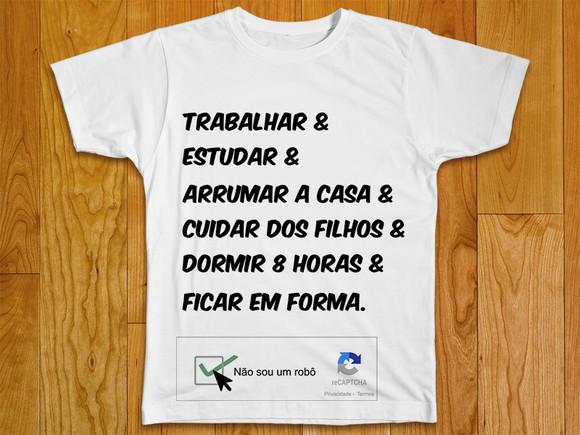 Camiseta Eu Não Sou Um Robô