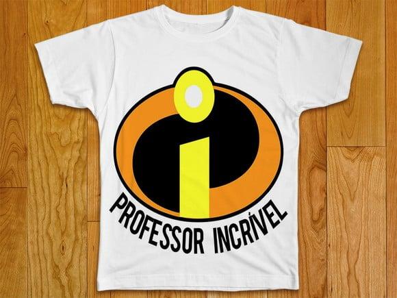 Camiseta Professor Incrível