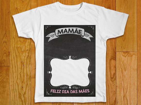 Camiseta Mamãe Personalizada com Foto