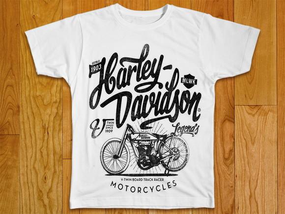 Camiseta Harley Motociclismo