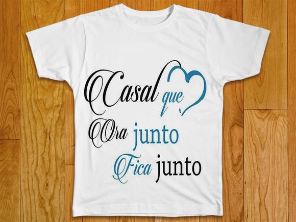 Camiseta Casal que Ora Junto