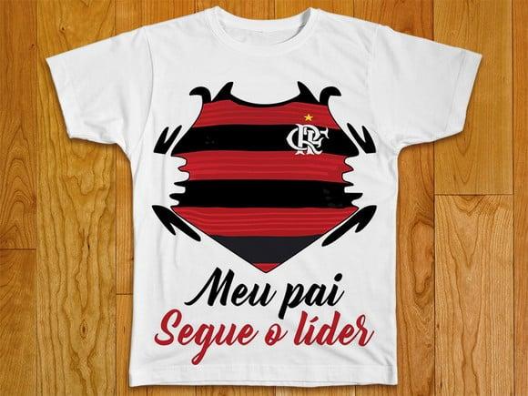 Camiseta Meu Pai Segue o Lider