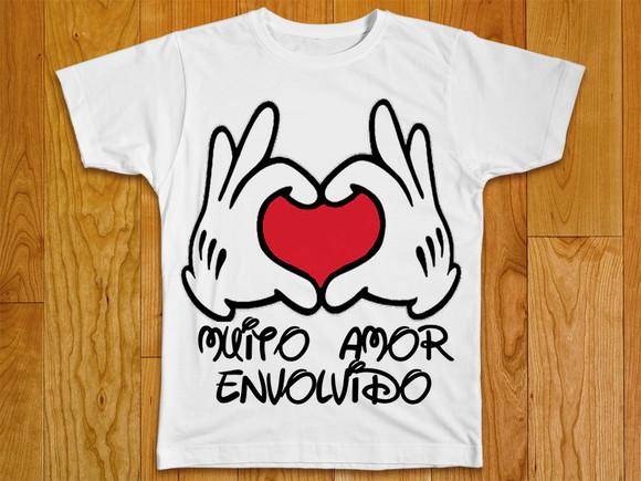 Camiseta Muito Amor Envolvido