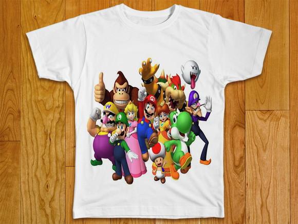 Camiseta Infantil Mario Broz