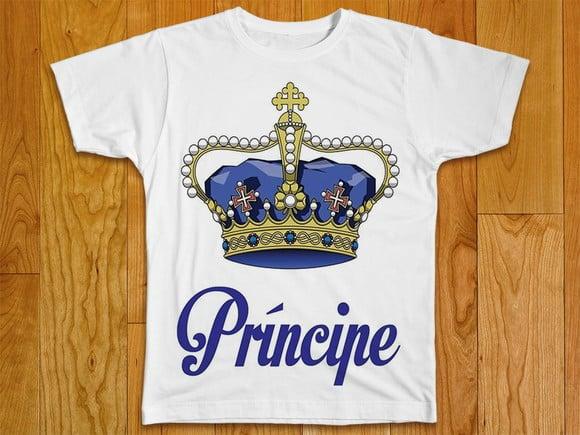 Camiseta Infantil Principe