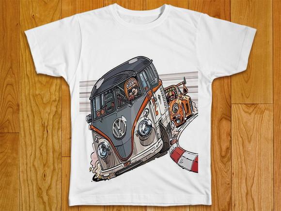 Camiseta Kombi